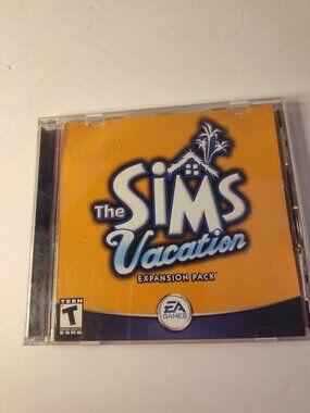 The Sims Vacation PC CD 2002 Expansion Pack Extreme Holiday Romantic Getaway Isl